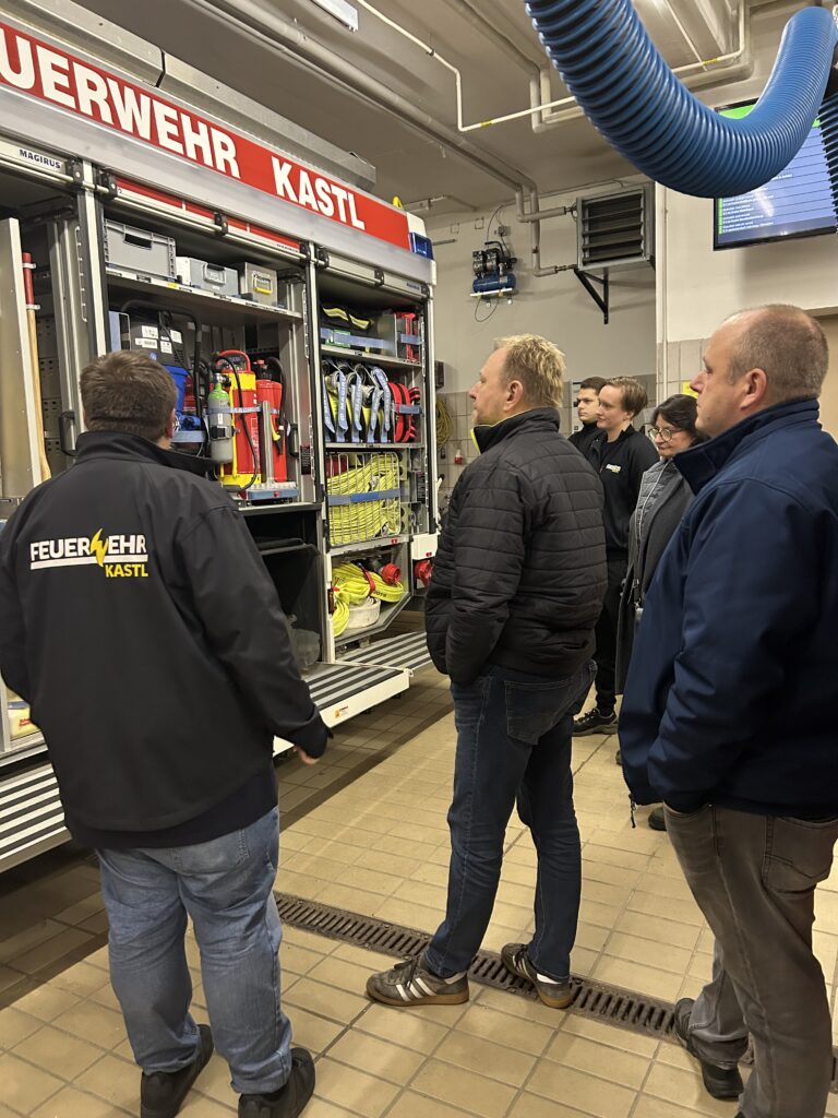 Besuch Feuerwehrhaus Kastl